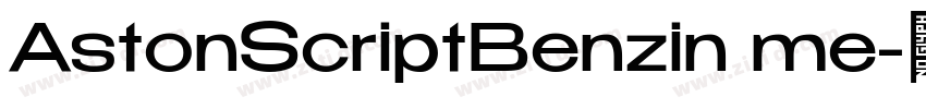 AstonScriptBenzin me字体转换